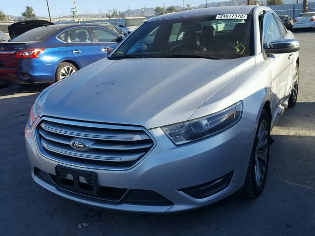 1FAHP2F86EG176241 - 2014 FORD TAURUS LIM SILVER photo 2