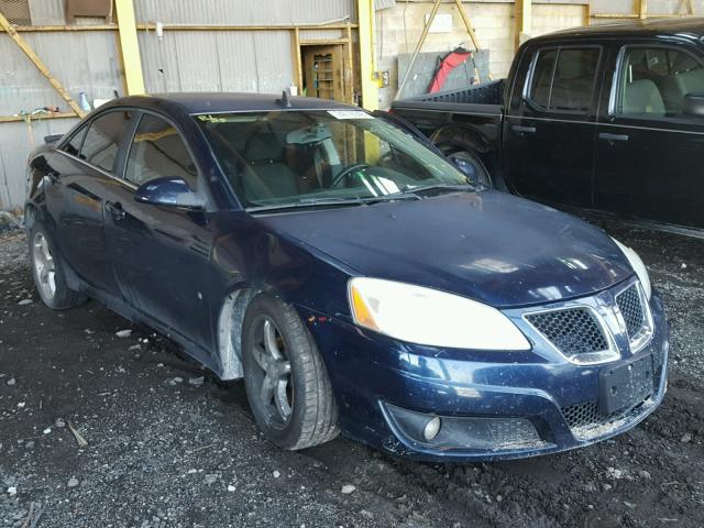 1G2ZJ57K194239768 - 2009 PONTIAC G6 BLUE photo 1