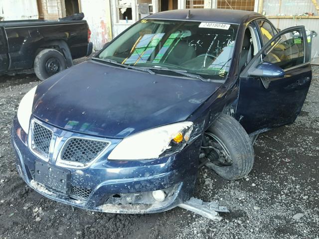 1G2ZJ57K194239768 - 2009 PONTIAC G6 BLUE photo 2