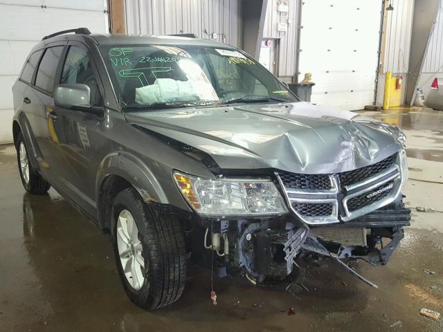 3C4PDDBG2DT579182 - 2013 DODGE JOURNEY SX GRAY photo 1