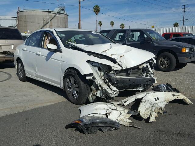 1HGCP2F40CA003592 - 2012 HONDA ACCORD LXP WHITE photo 1