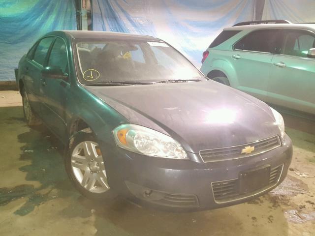 2G1WC583381228001 - 2008 CHEVROLET IMPALA LT BLUE photo 1