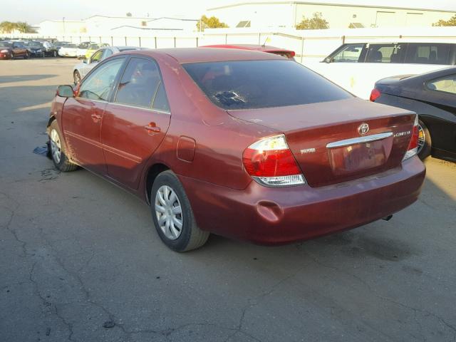 4T1BE32K86U162725 - 2006 TOYOTA CAMRY LE MAROON photo 3