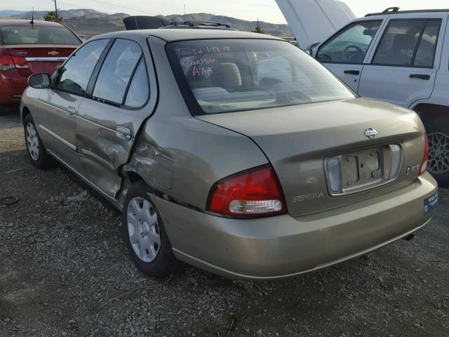 3N1CB51DXYL316237 - 2000 NISSAN SENTRA BAS GOLD photo 3