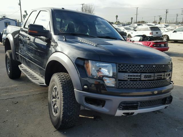 1FTEX1E61AFD65399 - 2010 FORD F150 SUPER BLACK photo 1