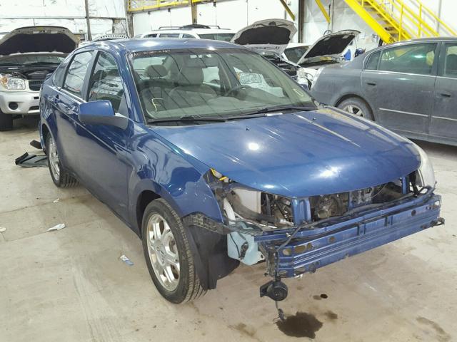 1FAHP36N89W120860 - 2009 FORD FOCUS SES BLUE photo 1