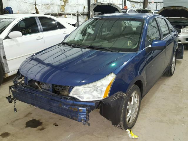 1FAHP36N89W120860 - 2009 FORD FOCUS SES BLUE photo 2