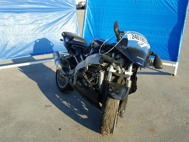 JKAZX4J145A055046 - 2005 KAWASAKI ZX600 J1 BLUE photo 1