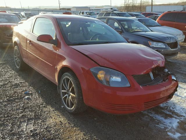 1G1AK18F387213582 - 2008 CHEVROLET COBALT LS RED photo 1