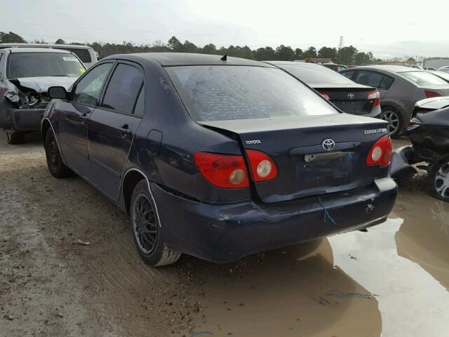 1NXBR32E66Z618591 - 2006 TOYOTA COROLLA CE BLUE photo 3