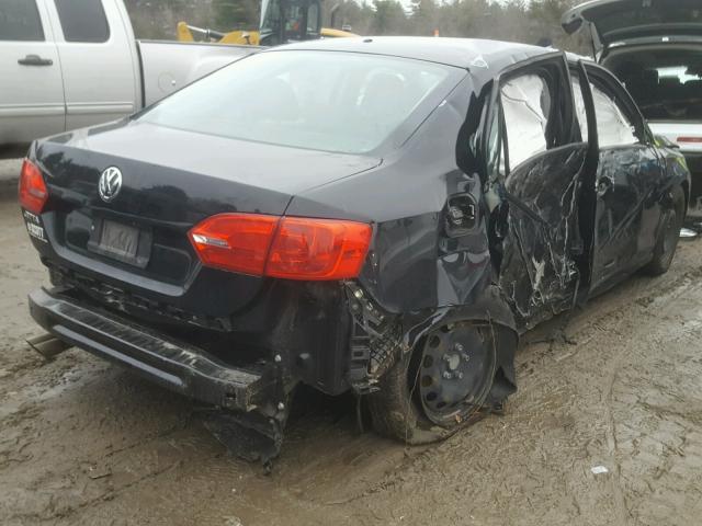 3VW2K7AJ6DM361610 - 2013 VOLKSWAGEN JETTA BASE 黑色 照片 4