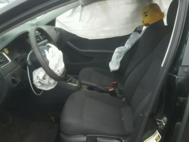 3VW2K7AJ6DM361610 - 2013 VOLKSWAGEN JETTA BASE 黑色 照片 5