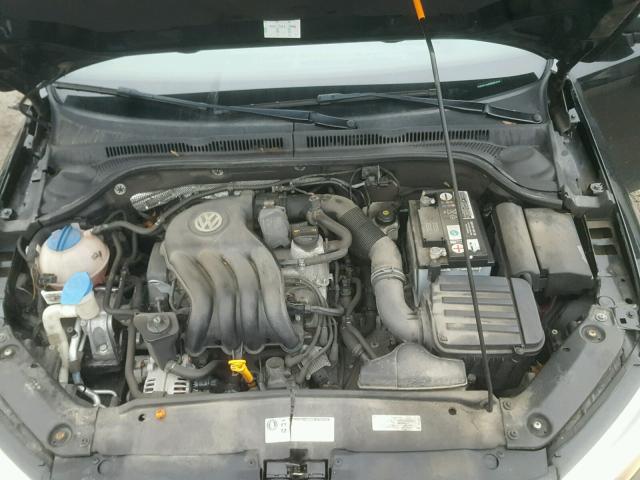 3VW2K7AJ6DM361610 - 2013 VOLKSWAGEN JETTA BASE 黑色 照片 7