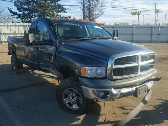 3D7KU28C74G152632 - 2004 DODGE RAM 2500 S GRAY photo 1