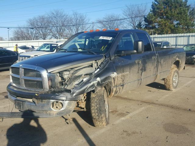 3D7KU28C74G152632 - 2004 DODGE RAM 2500 S GRAY photo 2