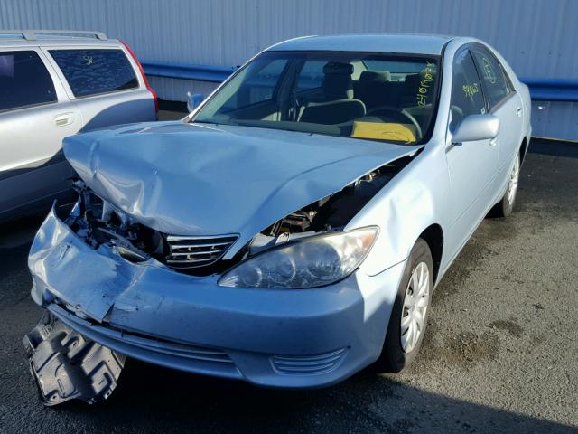 4T1BE32K06U666251 - 2006 TOYOTA CAMRY LE BLUE photo 2