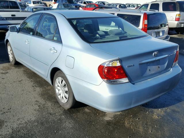 4T1BE32K06U666251 - 2006 TOYOTA CAMRY LE BLUE photo 3