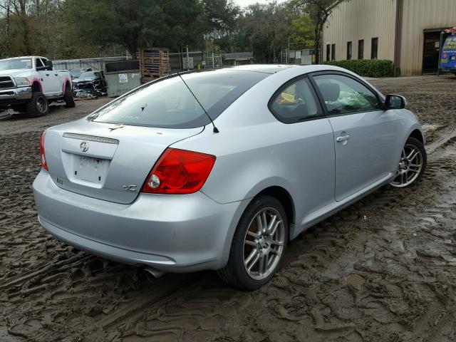 JTKDE177250055495 - 2005 TOYOTA SCION TC 银色 照片 4