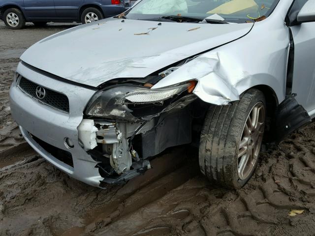 JTKDE177250055495 - 2005 TOYOTA SCION TC 银色 照片 9