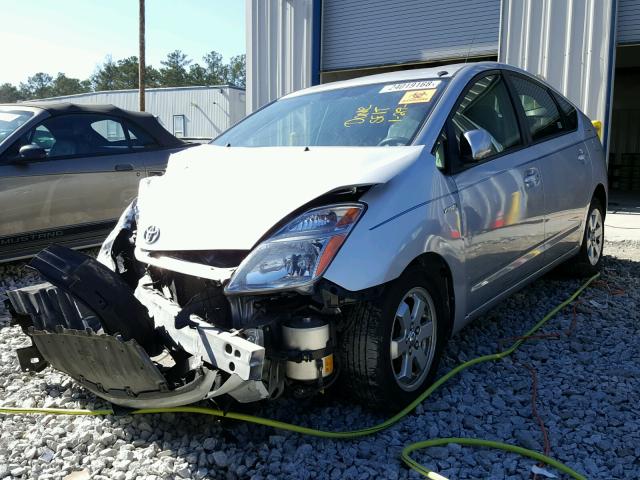 JTDKB20U287794973 - 2008 TOYOTA PRIUS SILVER photo 2