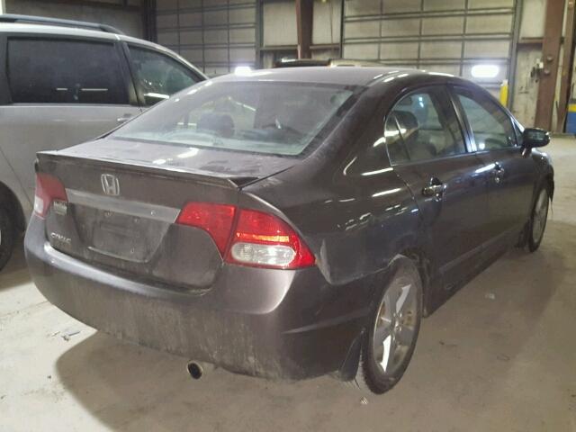 19XFA1F66AE014664 - 2010 HONDA CIVIC GRAY photo 4