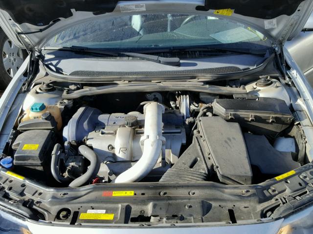 YV1SJ527852496071 - 2005 VOLVO V70 R SILVER photo 7