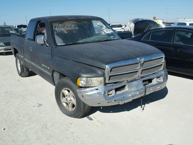 3B7HC13YXVG781890 - 1997 DODGE RAM 1500 BLACK photo 1