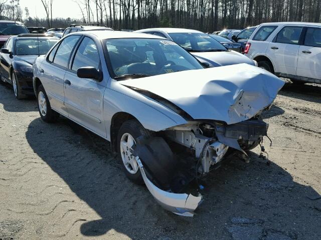 1G1JC52F247334806 - 2004 CHEVROLET CAVALIER SILVER photo 1