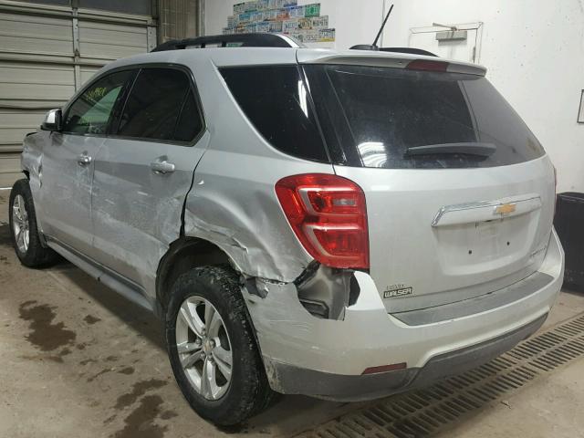 2GNFLFEK3G6183711 - 2016 CHEVROLET EQUINOX LT SILVER photo 3