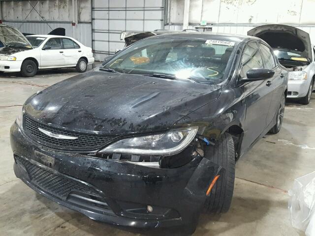 1C3CCCBG7FN662979 - 2015 CHRYSLER 200 S 黑色 照片 2