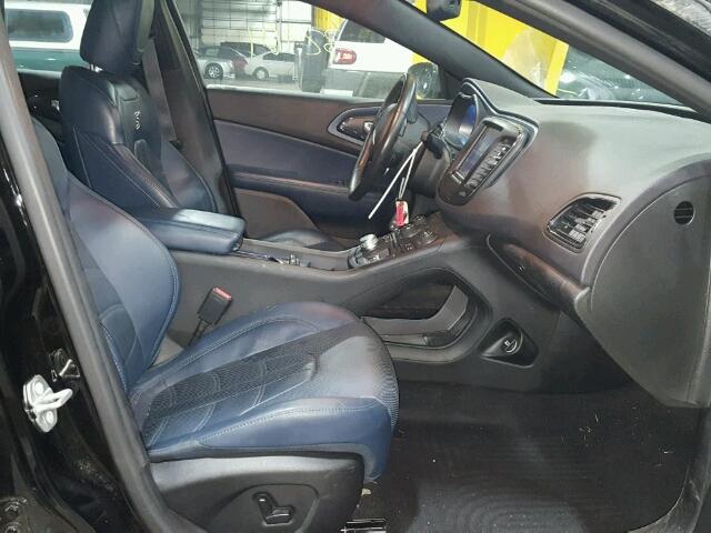 1C3CCCBG7FN662979 - 2015 CHRYSLER 200 S 黑色 照片 5