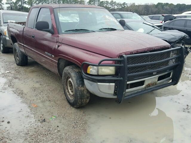 1B7KC23Z81J217409 - 2001 DODGE RAM 2500 MAROON photo 1