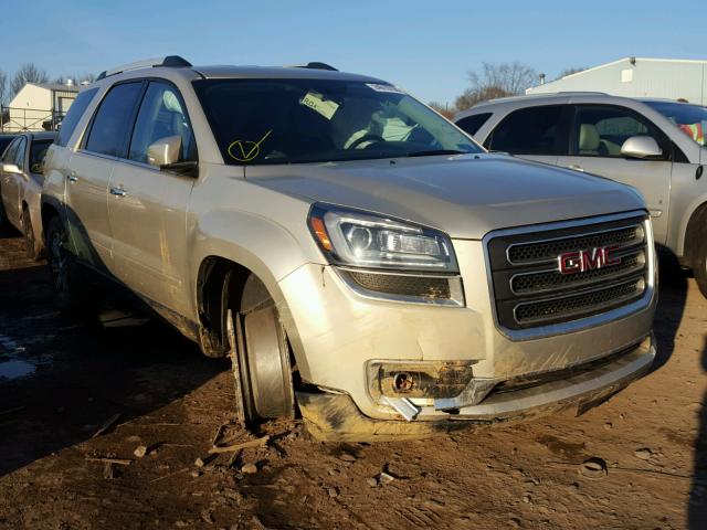 1GKKVRKD6GJ253430 - 2016 GMC ACADIA SLT GRAY photo 1