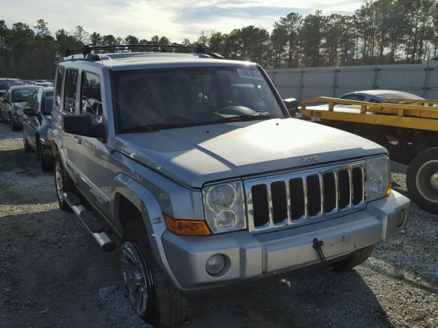 1J8HG58277C536317 - 2007 JEEP COMMANDER SILVER photo 1