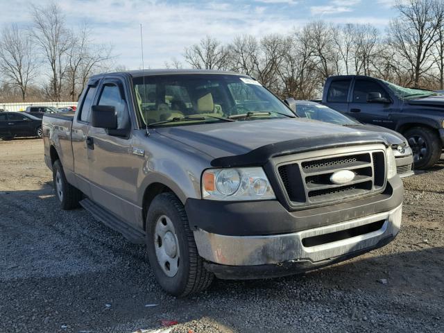 1FTRX12W06NA33540 - 2006 FORD F150 BROWN photo 1