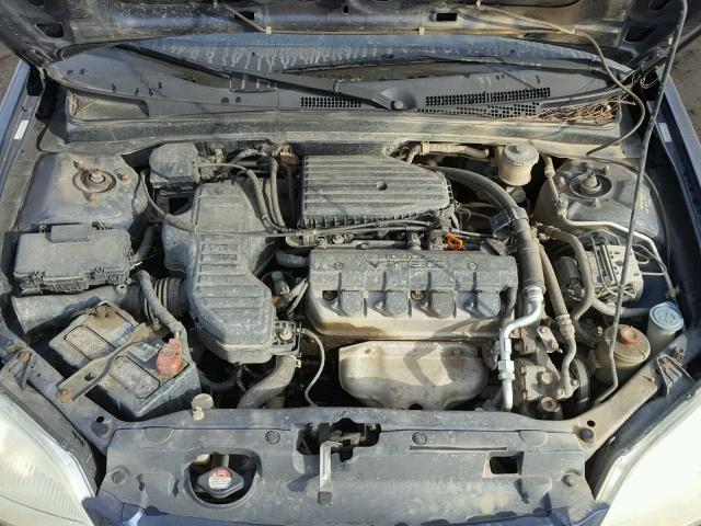 1HGES26882L018290 - 2002 HONDA CIVIC EX 蓝色 照片 7