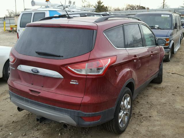 1FMCU9HX7DUB37230 - 2013 FORD ESCAPE SEL RED photo 4