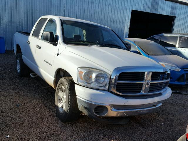 1D7HA18P77J507057 - 2007 DODGE RAM 1500 S WHITE photo 1