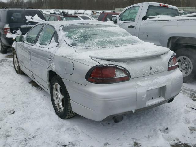 1G2WP52K11F254238 - 2001 PONTIAC GRAND PRIX SILVER photo 3