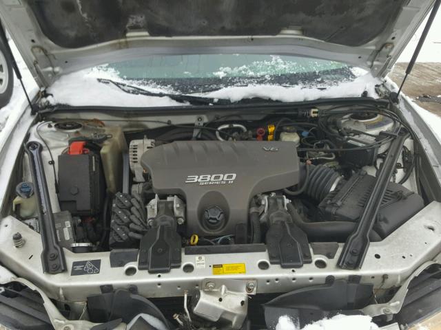 1G2WP52K11F254238 - 2001 PONTIAC GRAND PRIX SILVER photo 7