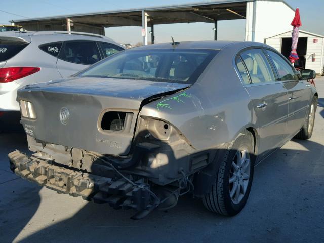 1G4HD57276U244334 - 2006 BUICK LUCERNE CX TAN photo 4