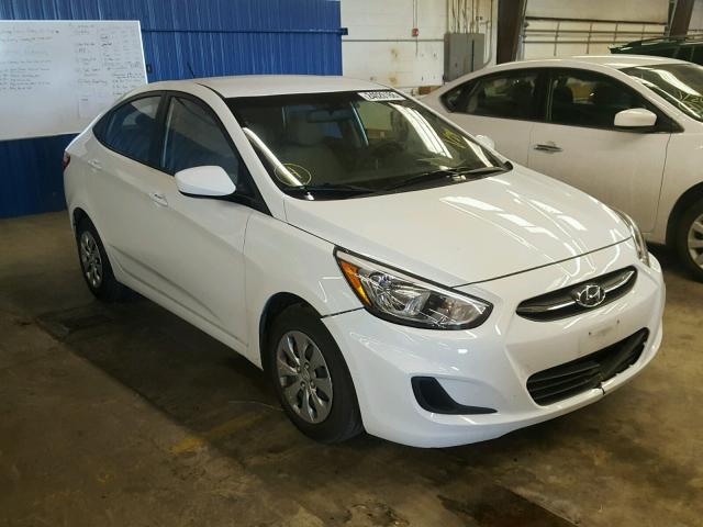 KMHCT4AE8HU334895 - 2017 HYUNDAI ACCENT SE WHITE photo 1