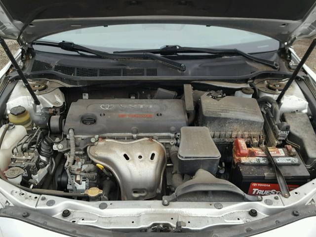 4T1BE46K59U281014 - 2009 TOYOTA CAMRY BASE SILVER photo 7