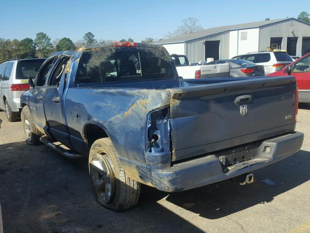 1D3HA18266J132928 - 2006 DODGE RAM 1500 S BLUE photo 3