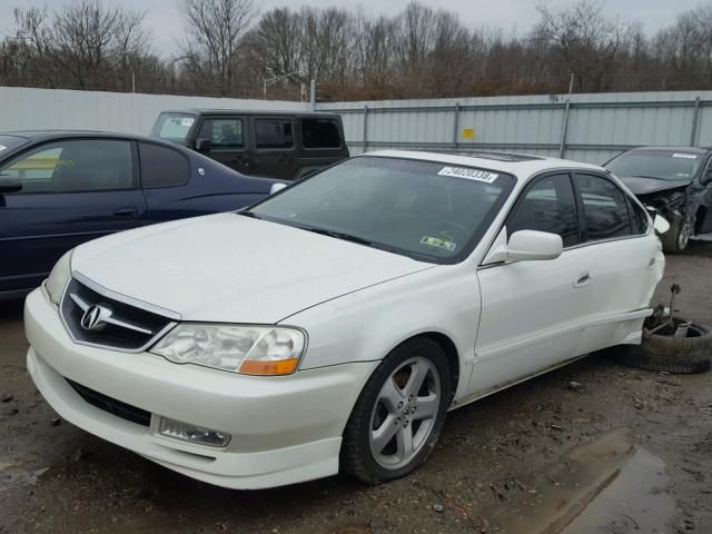 19UUA568X2A027777 - 2002 ACURA 3.2TL TYPE WHITE photo 2