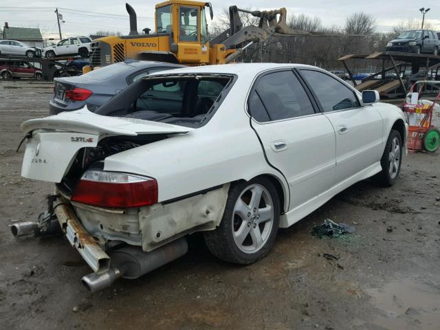 19UUA568X2A027777 - 2002 ACURA 3.2TL TYPE WHITE photo 4