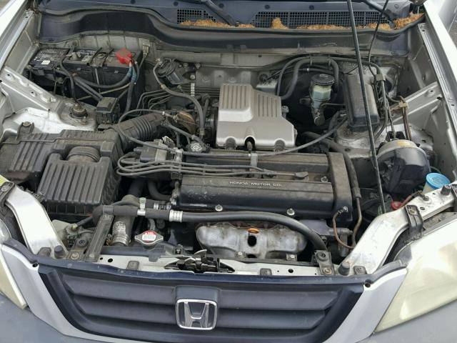 JHLRD1866YC046438 - 2000 HONDA CR-V EX WHITE photo 7