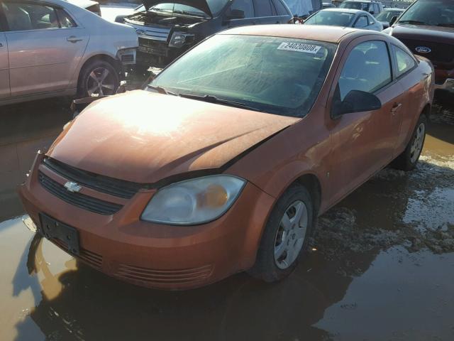 1G1AK15F567868800 - 2006 CHEVROLET COBALT LS ORANGE photo 2