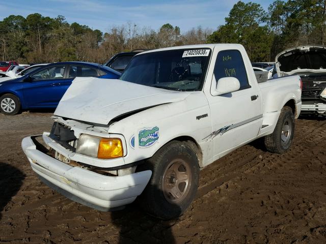 1FTCR10A4PPB46355 - 1993 FORD RANGER WHITE photo 2