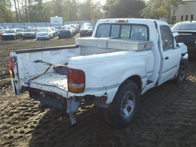 1FTCR10A4PPB46355 - 1993 FORD RANGER WHITE photo 4